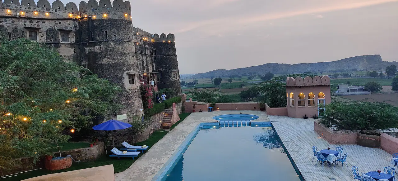 Hill Fort Kesroli in Alwar, Rajasthan