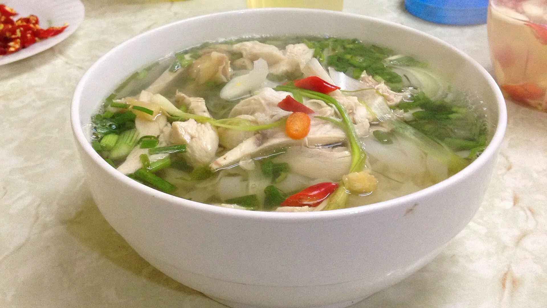 Pho ga (noodle soup with chicken), Hanoi