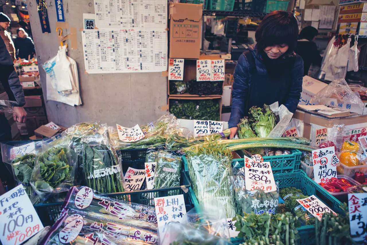 Tsukiji fish market, Tokyo
