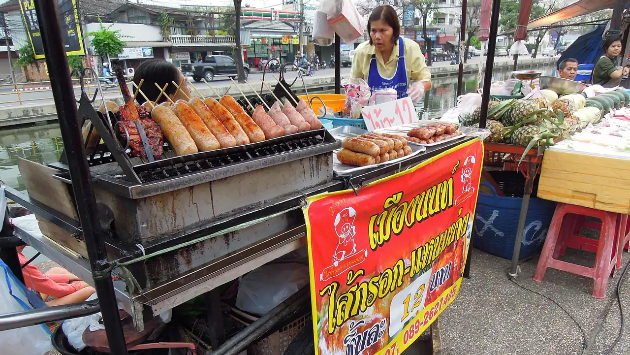 Street Food Stall, Chiang Mai, Thailand