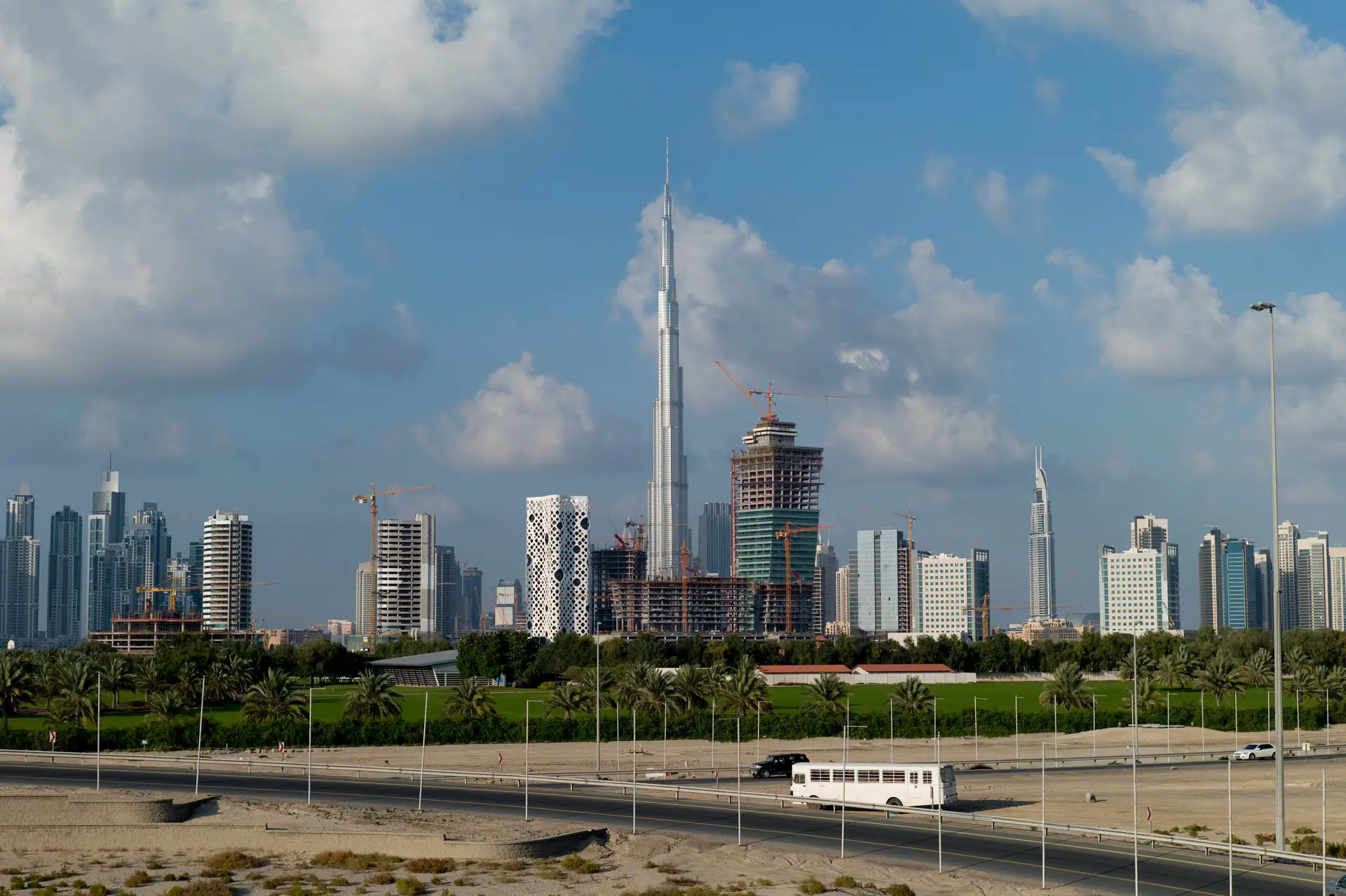 Burj Dubai skyline