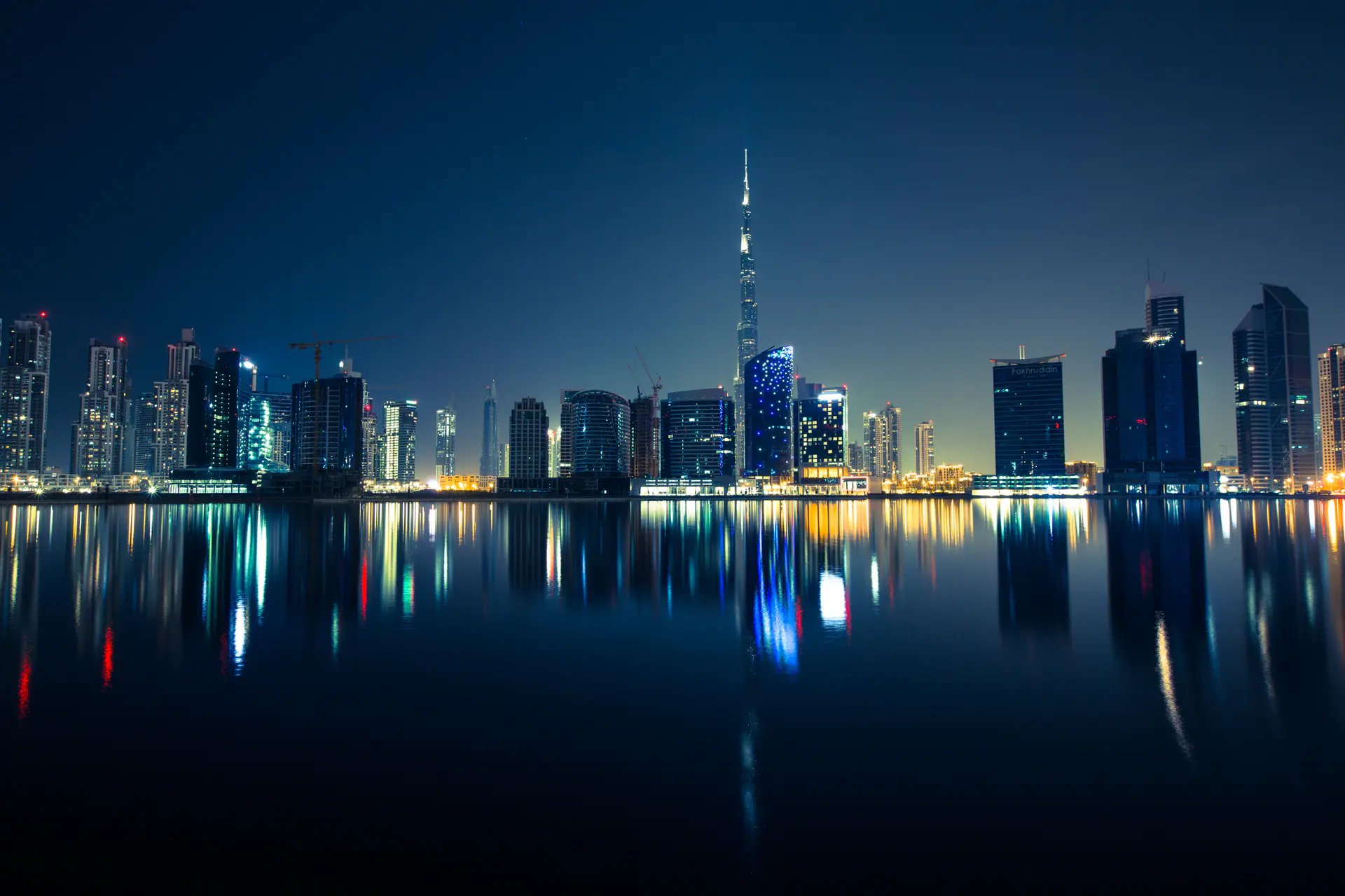 Dubai skyline unsplash