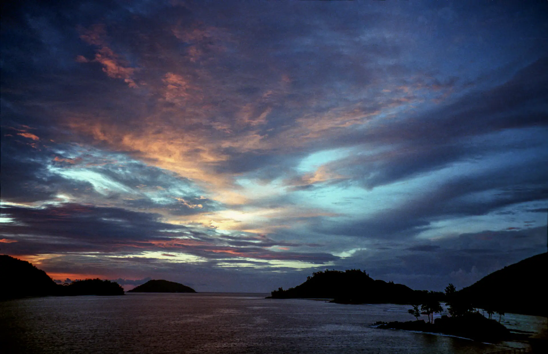 SEYSHELLES Mahe Beach Sunset by Strzelecki — seychelles