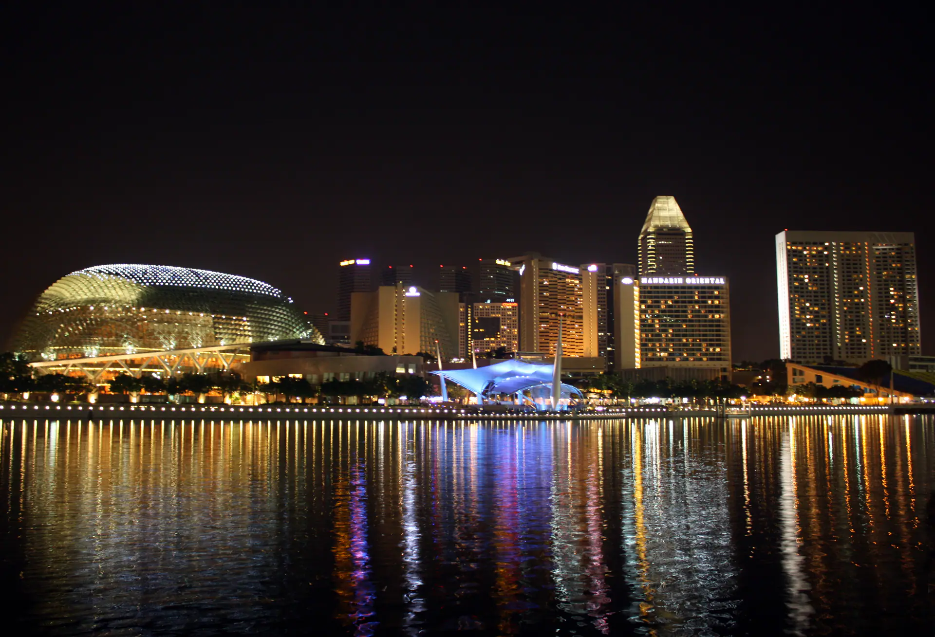 Marina bay at night singapore May 1 2009