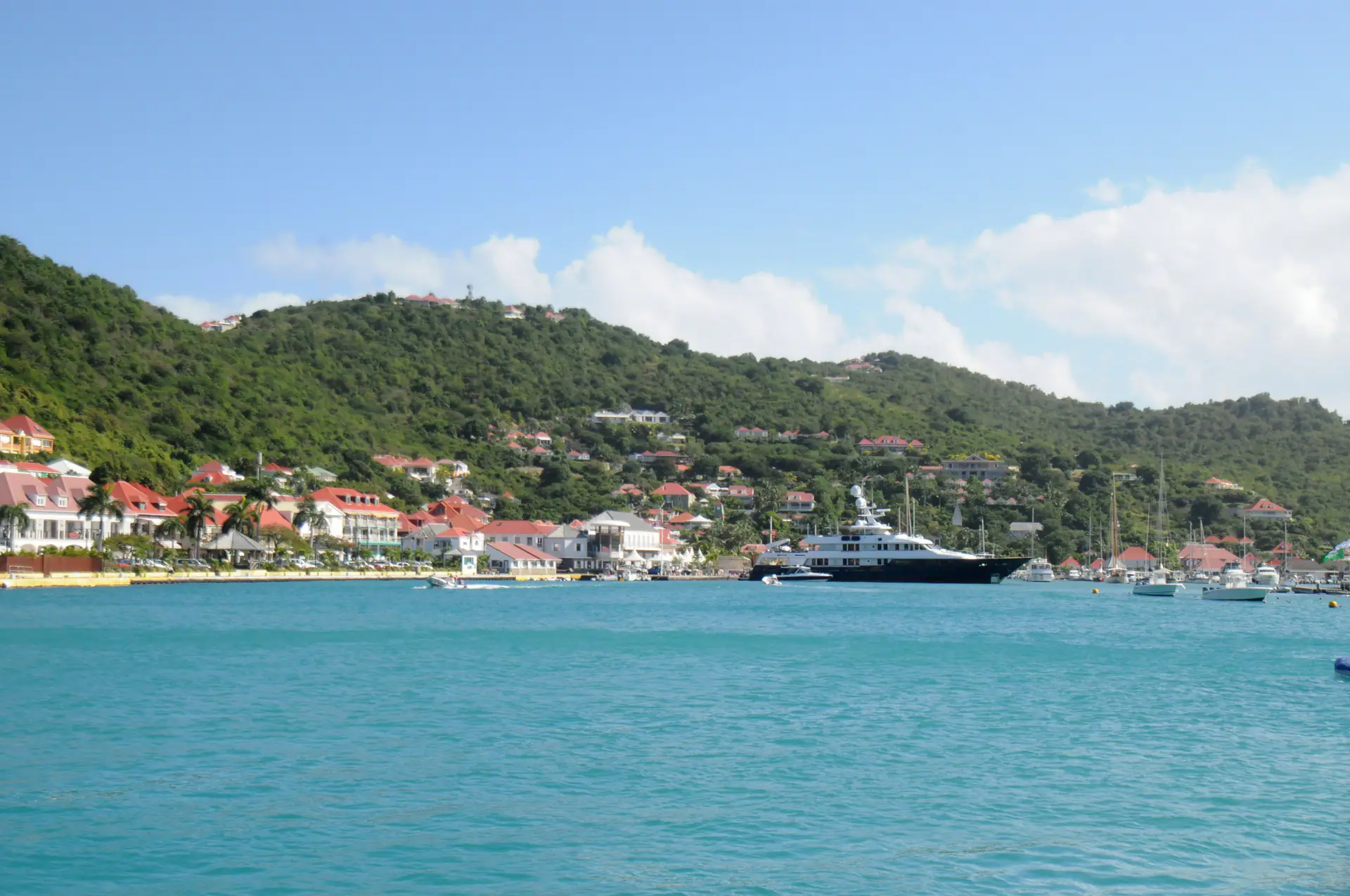 Entering the inner harbor, Gustavia, St. Barthelemy FWI panoramio