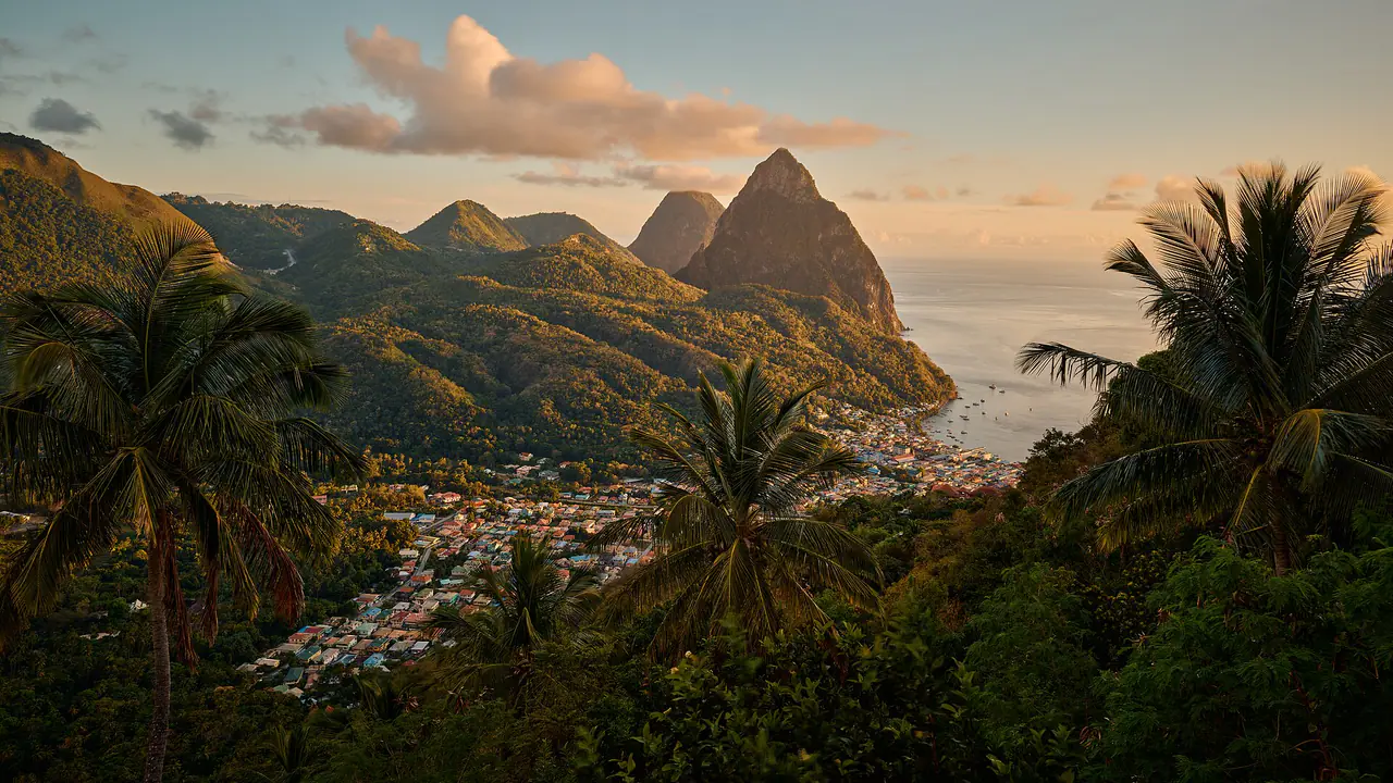 Soufriere, St. Lucia Sunset